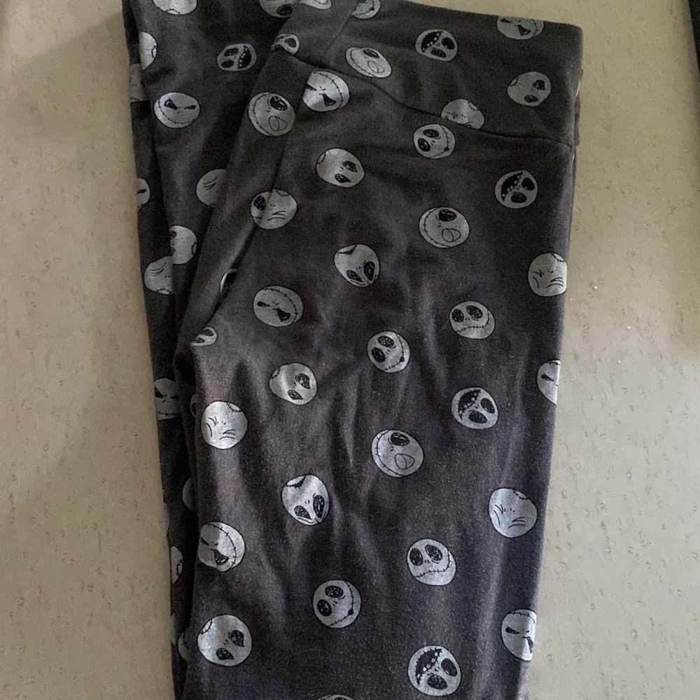Jr’s/Women’s Small Gray Disney The Nightmare before Christmas Leggings